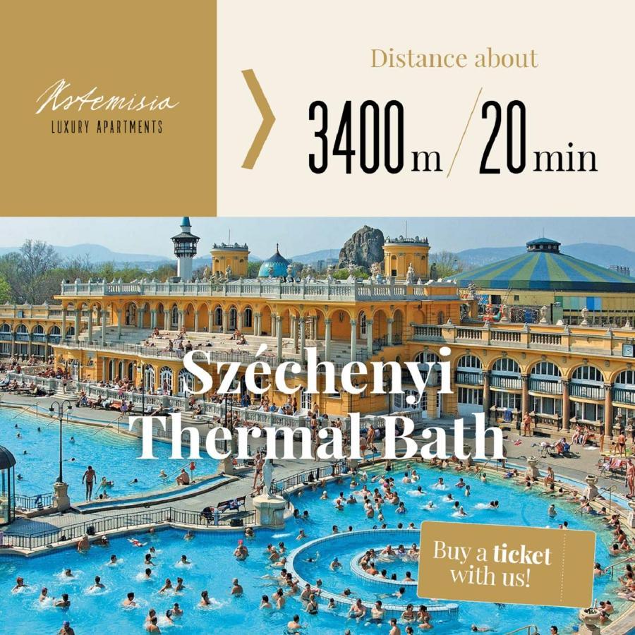 Artemisia Luxury Apartments Skyflat Budapeşte Dış mekan fotoğraf